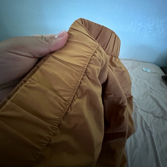 Mustard maxi ruffle skirt - Picture 4 of 5